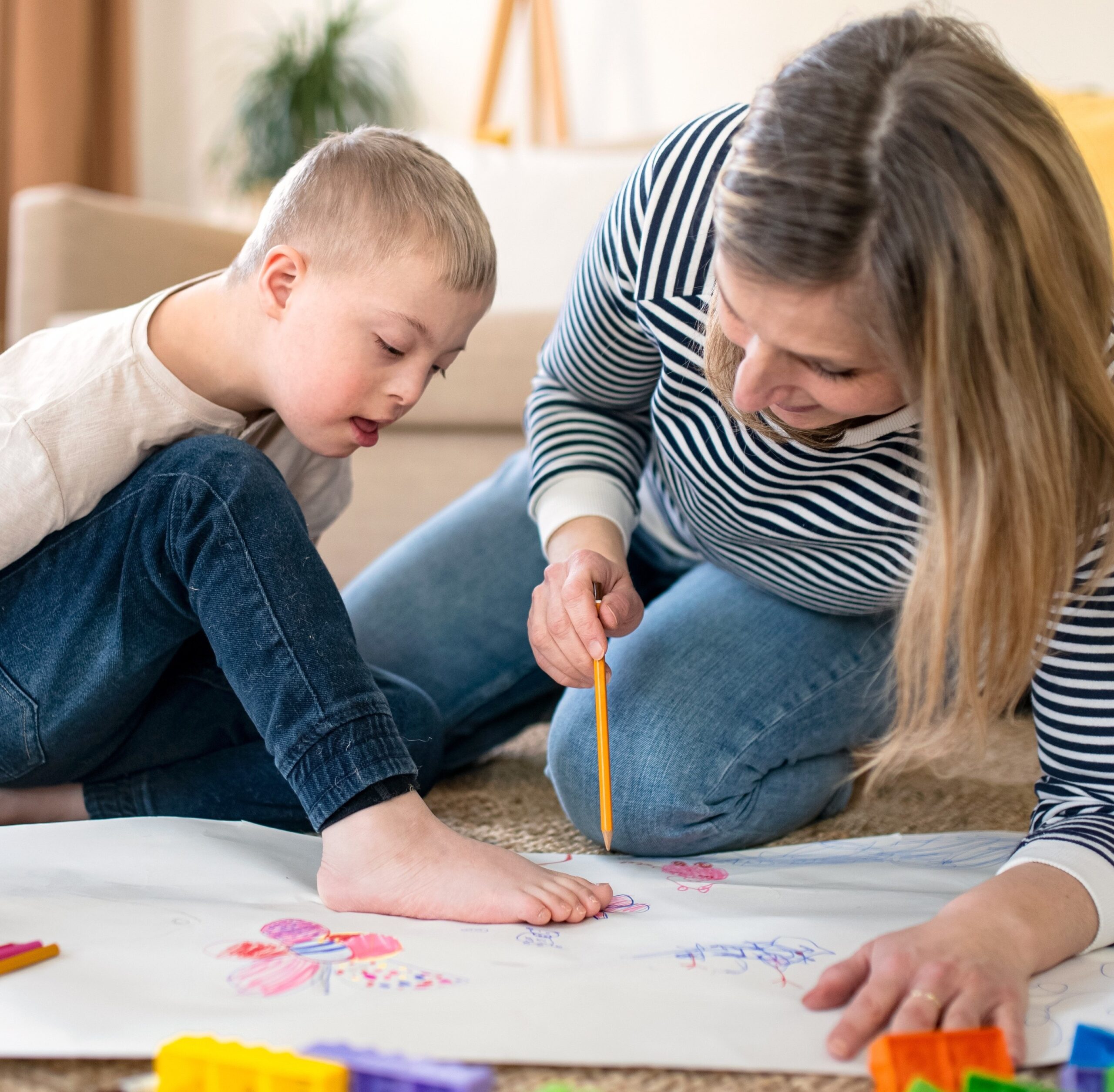 Accompagnement d'un enfant à domicile